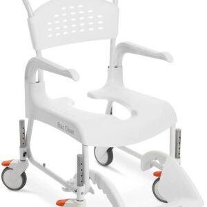 ETAC Clean wózek inwalidzki z funkcją toalety i regulacją wysokości siedziska (47,5-60 cm) 4 hamulce