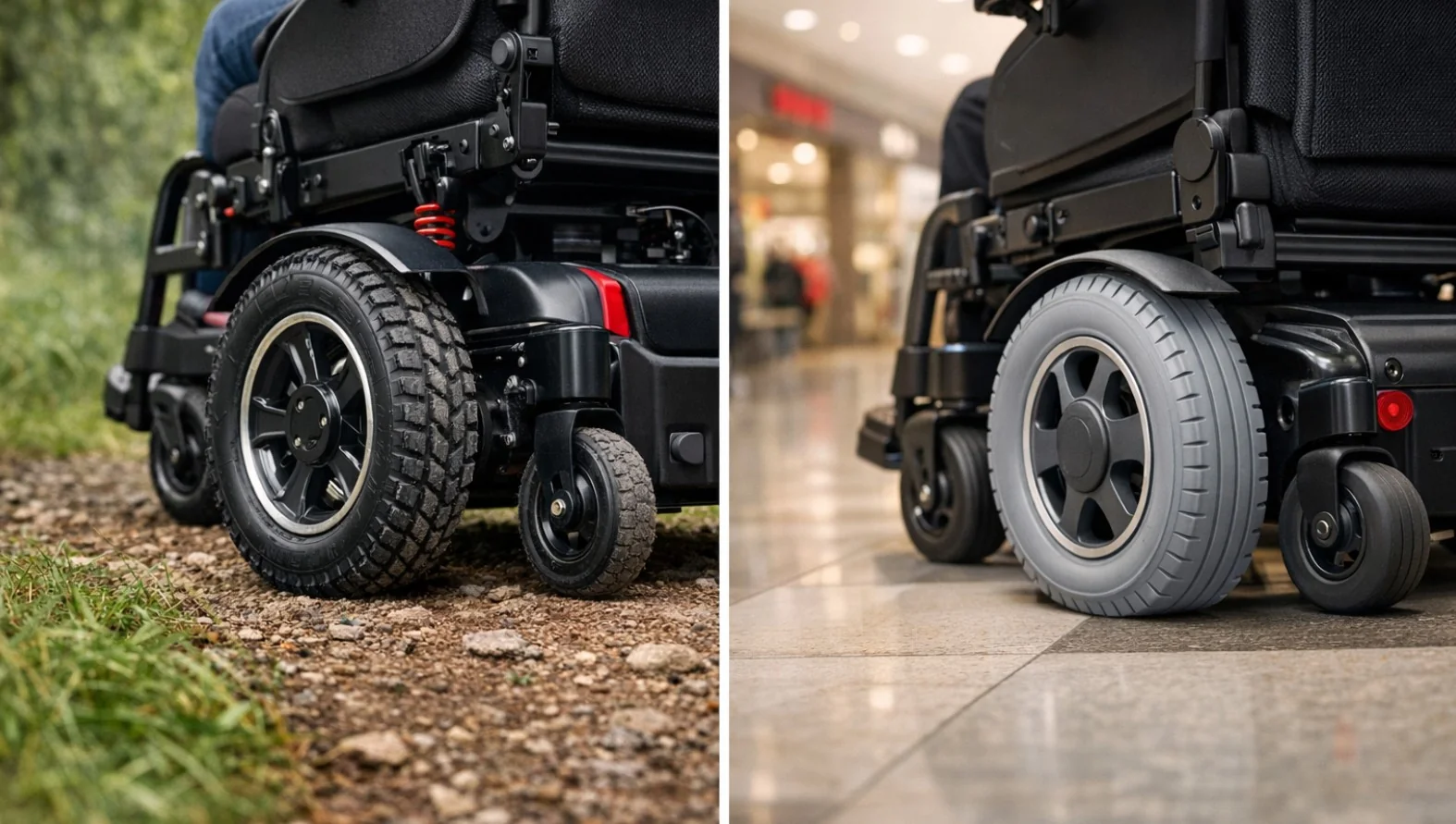 Koła pompowane czy pełne w wózku elektrycznym – jakie wybrać?
