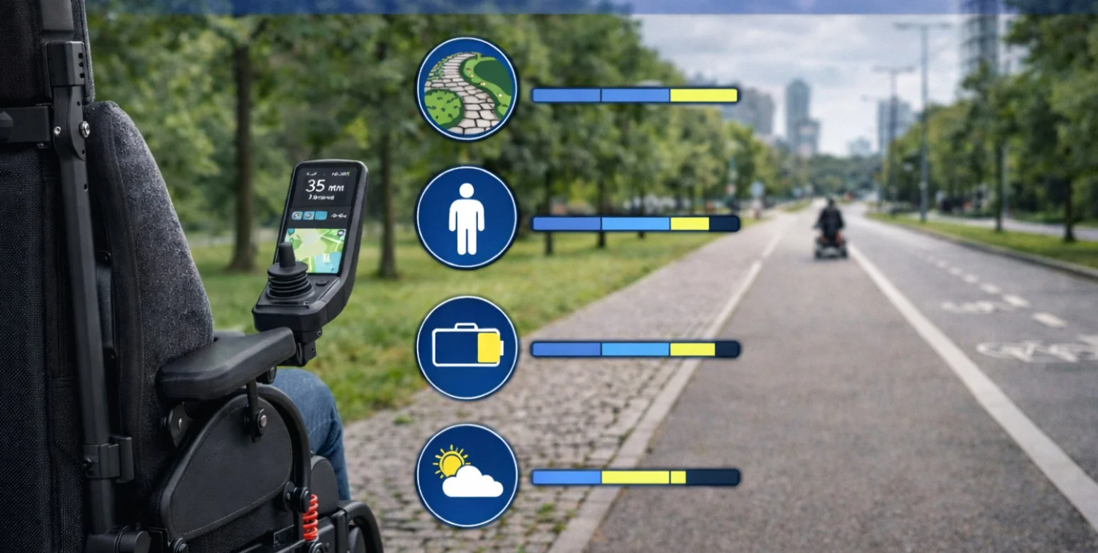 wozek-elektryczny-panel-lcd-funkcje