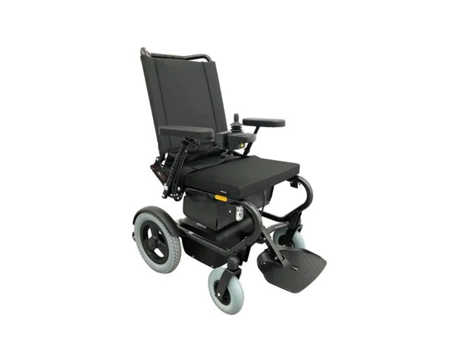 Elektryczny wózek inwalidzki Ottobock Wingus z joystickiem sterującym