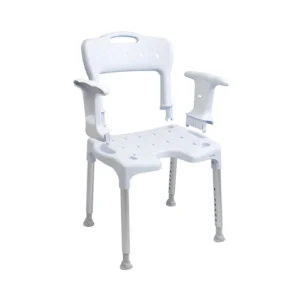 ETAC Swift - krzesełko prysznicowe z wyjmowanymi: podłokietnikami i oparciem 160 kg