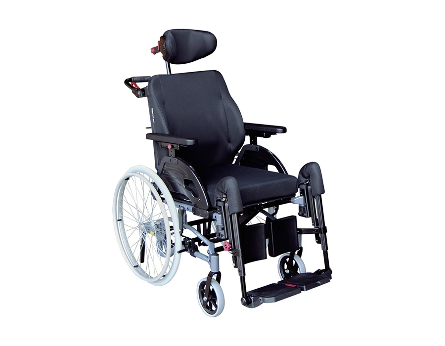 Wózek inwalidzki specjalistyczny Meyra Netti 4U CED – regulowany wózek rehabilitacyjny | Skib-Med