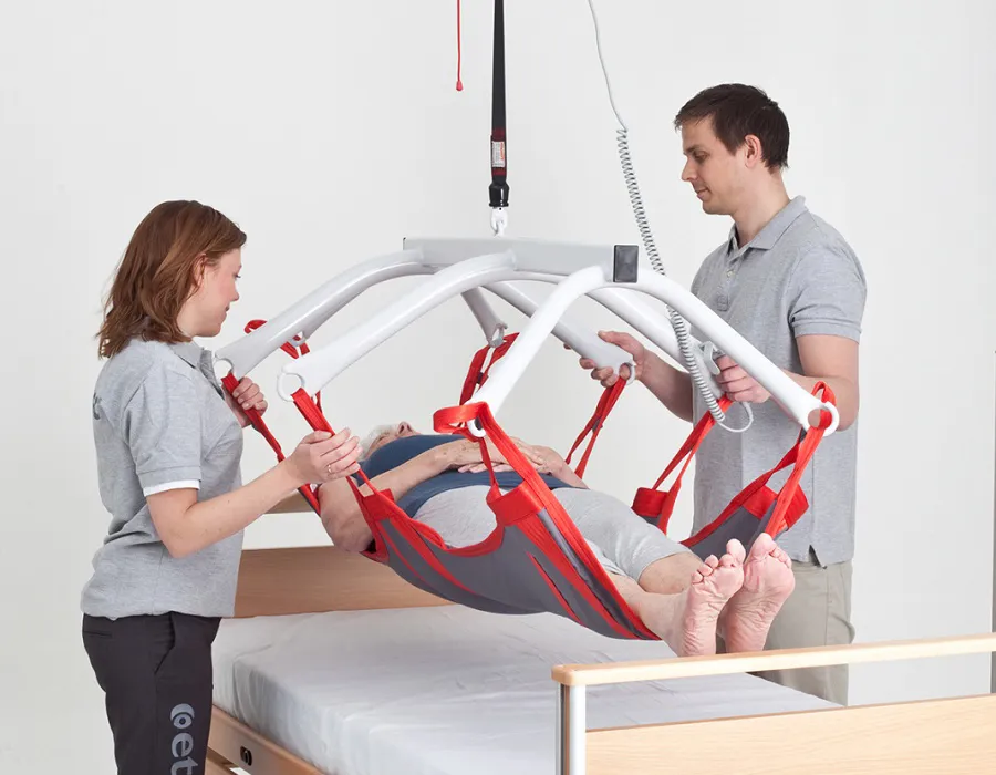 Podwieszka Molift Rgo nosze z materiału do 160 kg (M) – transfer horyzontalny | Skib-Med