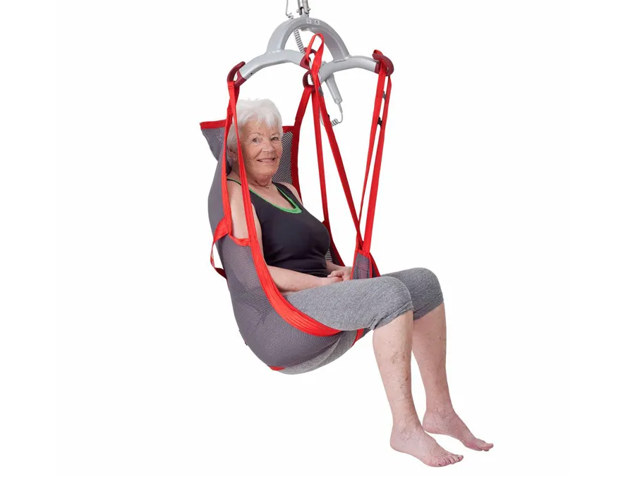 Podwieszka Molift Rgo wysokie plecy siatkowa uniwersalna – do transferu pacjenta | Skib-Med