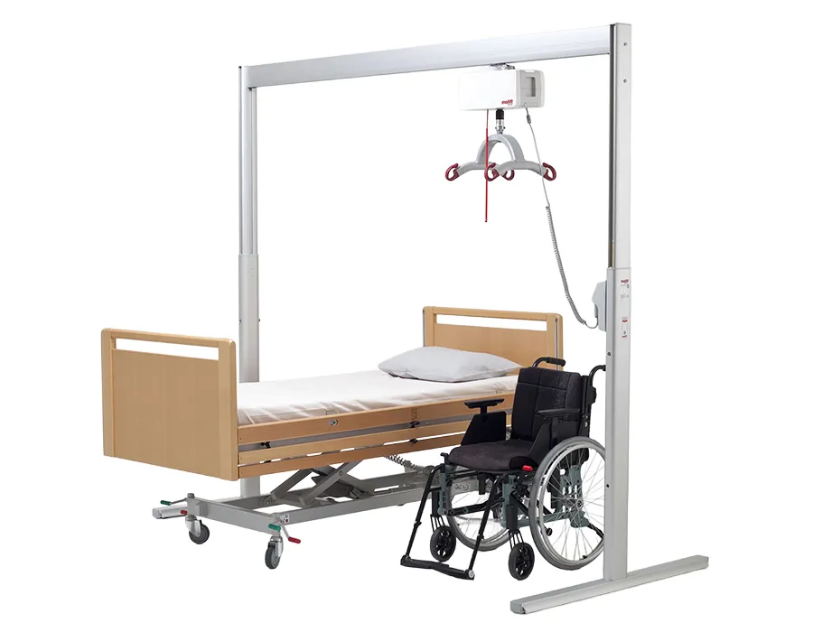 MRS DUO 2000 – wolnostojący system suwnic do podnośników pacjenta | Skib-Med