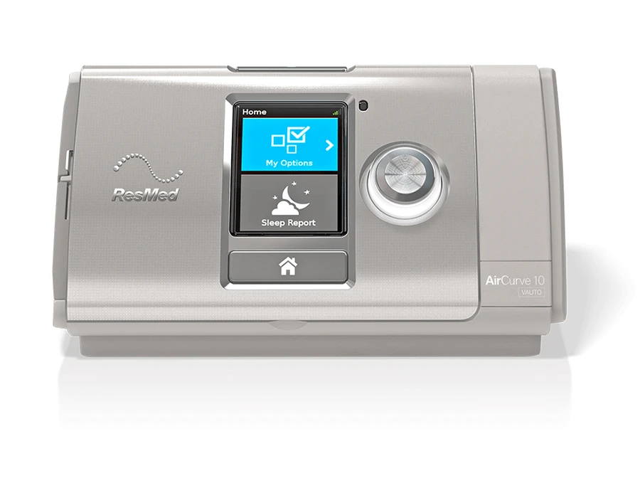 ResMed AirCurve 10 VAuto – aparat CPAP BiPAP do terapii bezdechu sennego | Skib-Med