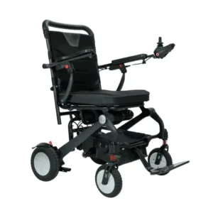 Wózek inwalidzki elektryczny Jazzy Carbon – lekki składany wózek z napędem elektrycznym
