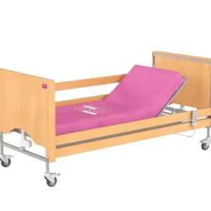 Łóżko rehabilitacyjno-pielęgnacyjne Taurus 2 Mini LUX – kompaktowe elektryczne łóżko medyczne