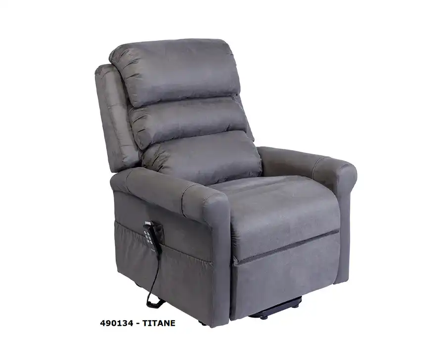 Pionizujący fotel geriatryczny STYLEA II – elektryczny fotel do wstawania dla seniorów